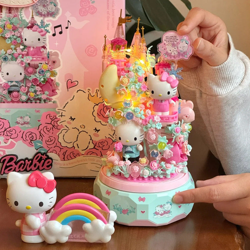 Hello Kitty Floral Building Blocks