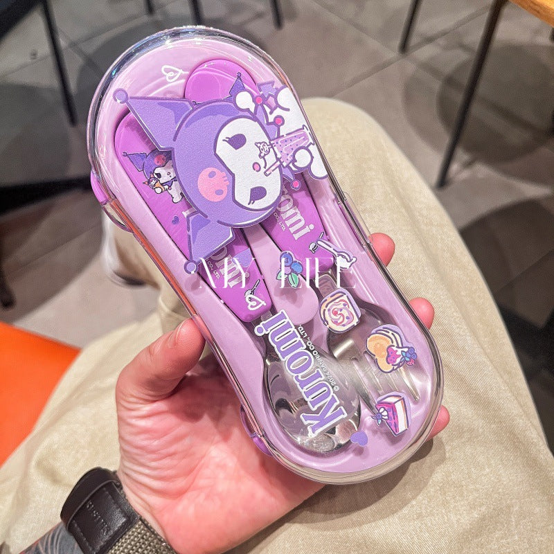 Sanrio Adorable Portable Cutlery Set