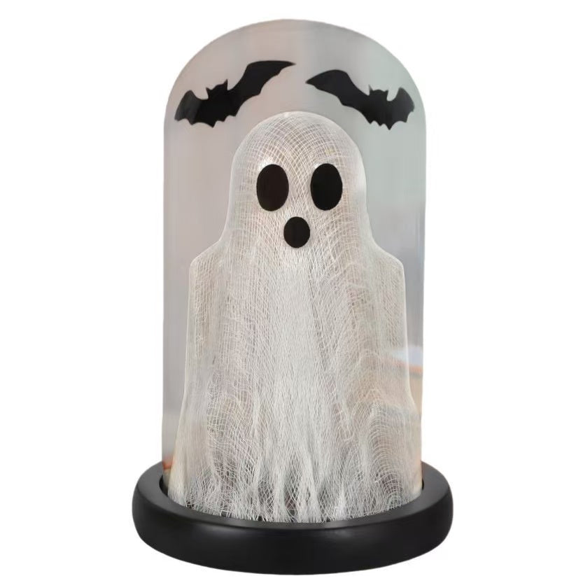 Creative Halloween Ghost-Themed Night Light – Spooky Tabletop Decoration