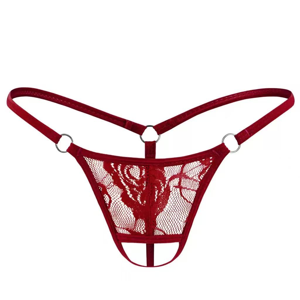 Men's Lace Mesh Cutout Underwear