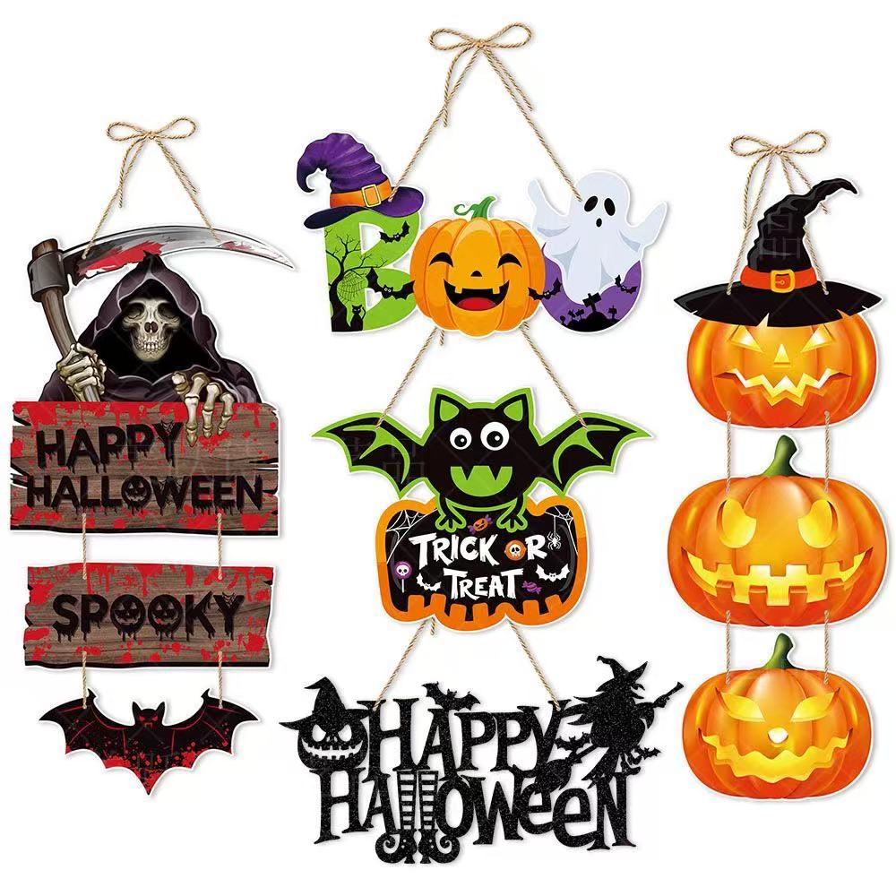 Halloween Door Hanger Decoration-7PC