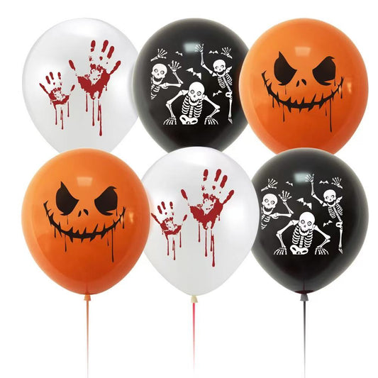 Halloween Decorative Balloons – Pack of 6