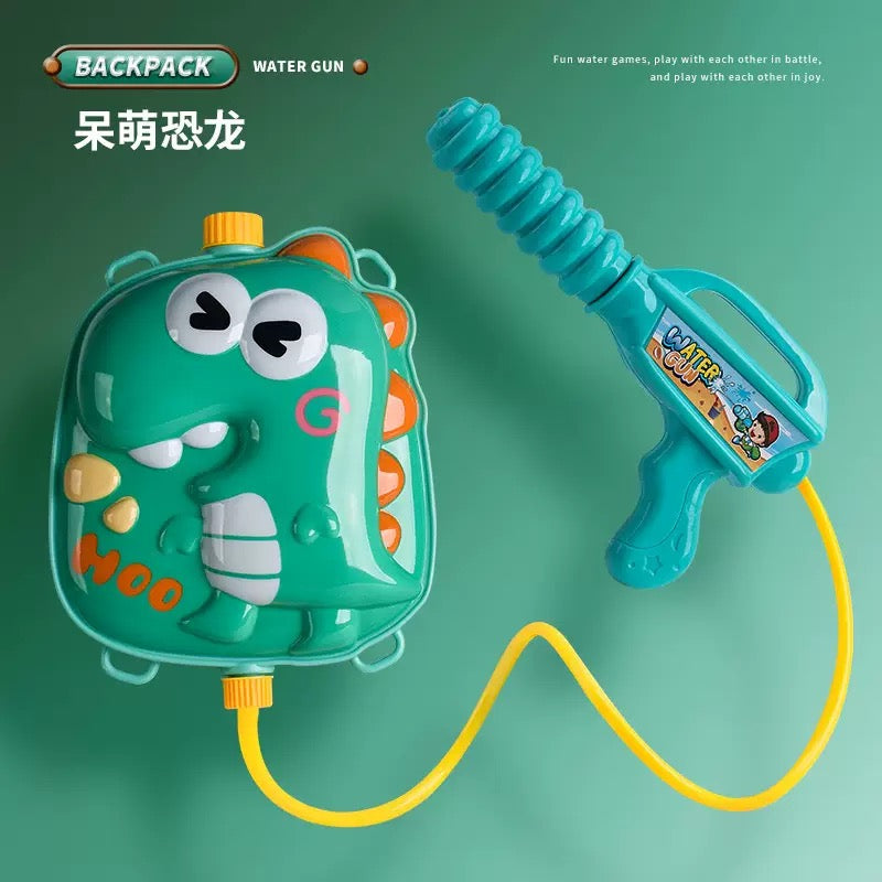 Summer Blockbuster — New Kids' Backpack Water Gun — Pump-Action Style: Perfect for Pool Fun & River Rafting