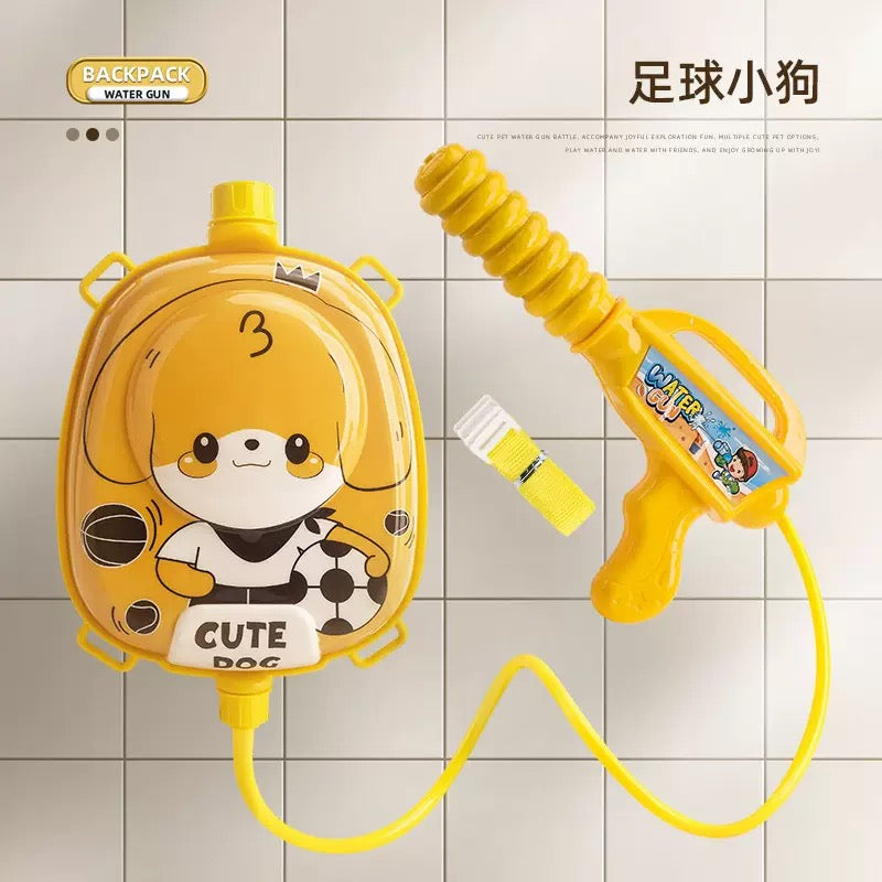 Summer Blockbuster — New Kids' Backpack Water Gun — Pump-Action Style: Perfect for Pool Fun & River Rafting