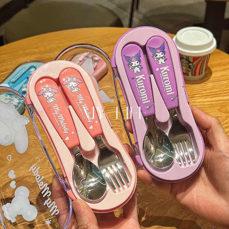Sanrio Adorable Portable Cutlery Set