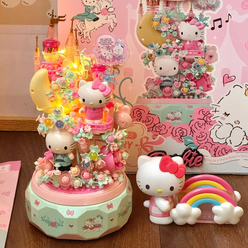 Hello Kitty Floral Building Blocks