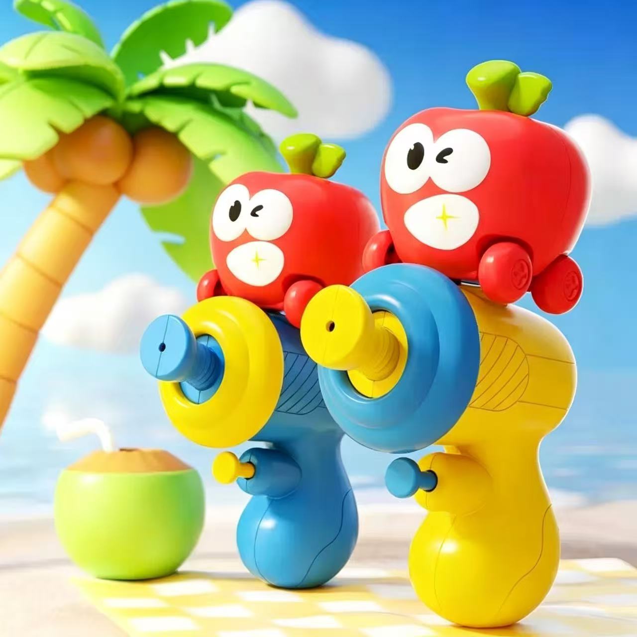 9PC-Fruit & Vegetable Mini Water Gun