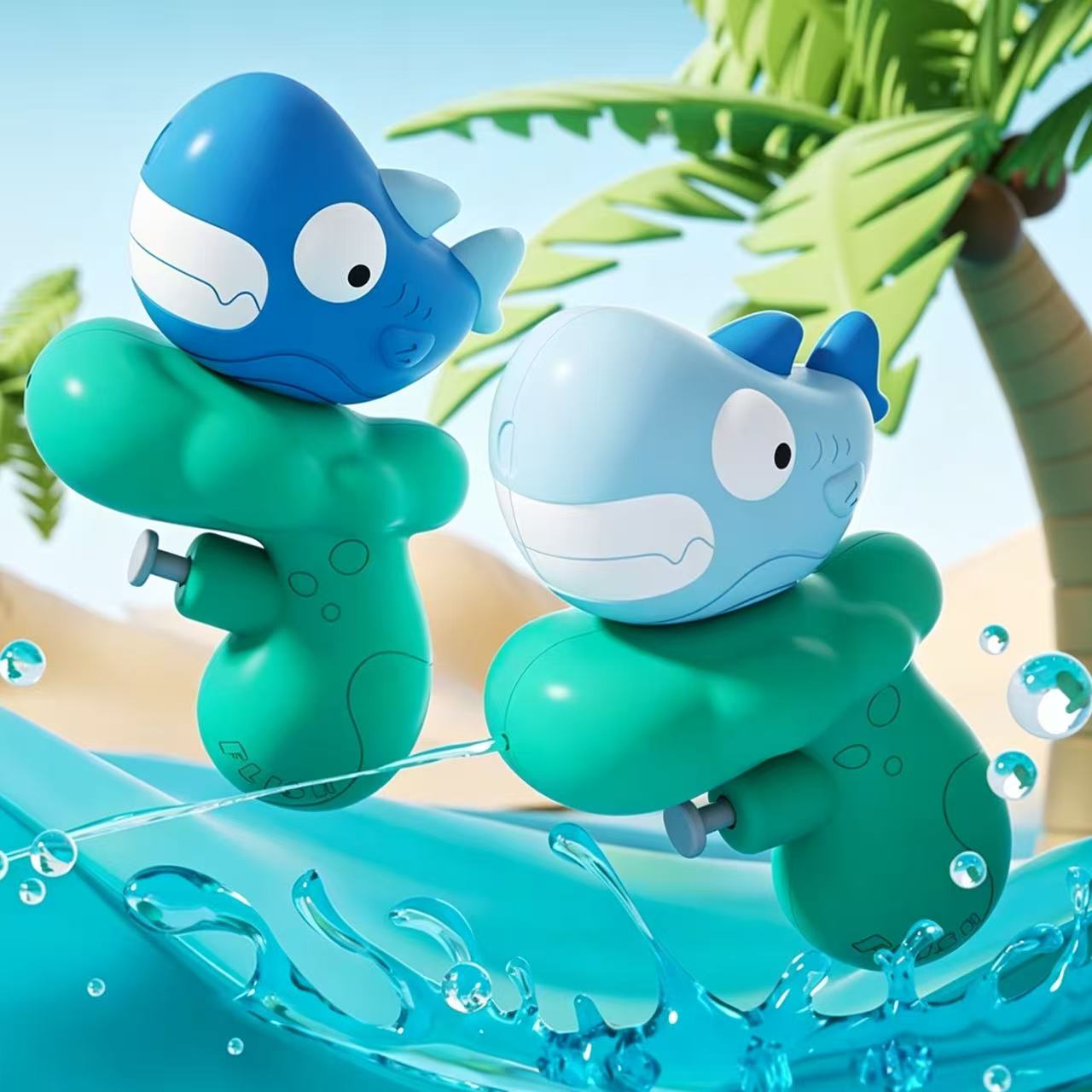 9PC-Fruit & Vegetable Mini Water Gun