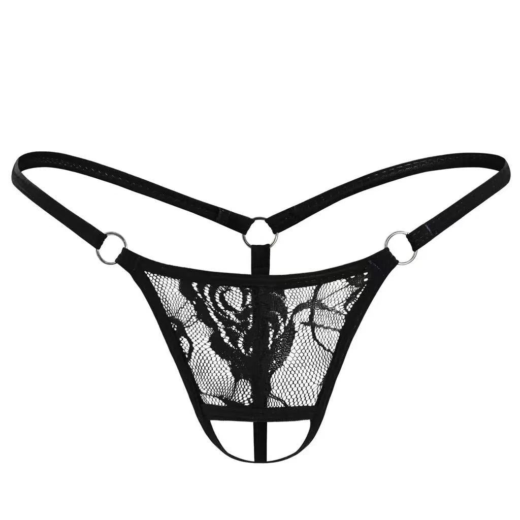 Men's Lace Mesh Cutout Underwear