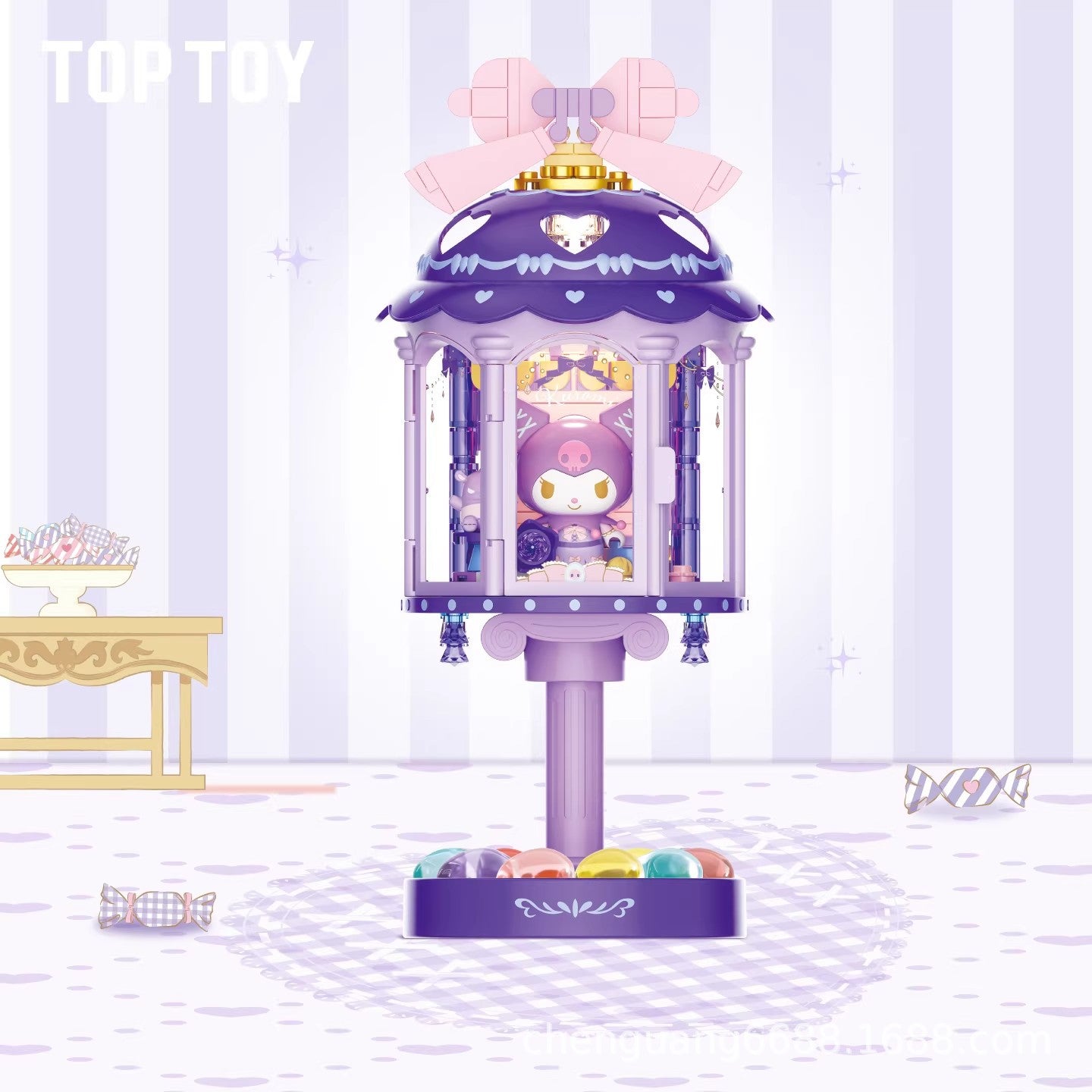 TOP TOY × Sanrio: Dreamy Lantern Music Box Building Block Series