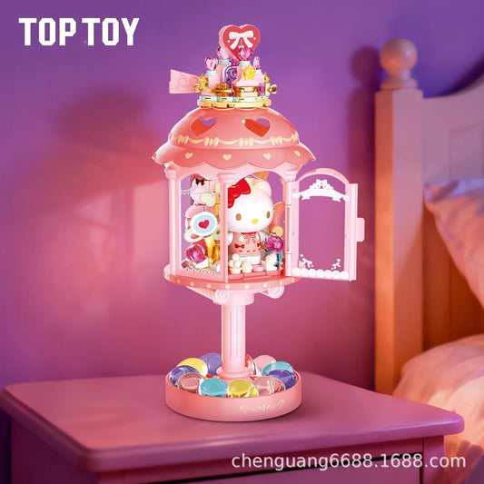 TOP TOY × Sanrio: Dreamy Lantern Music Box Building Block Series