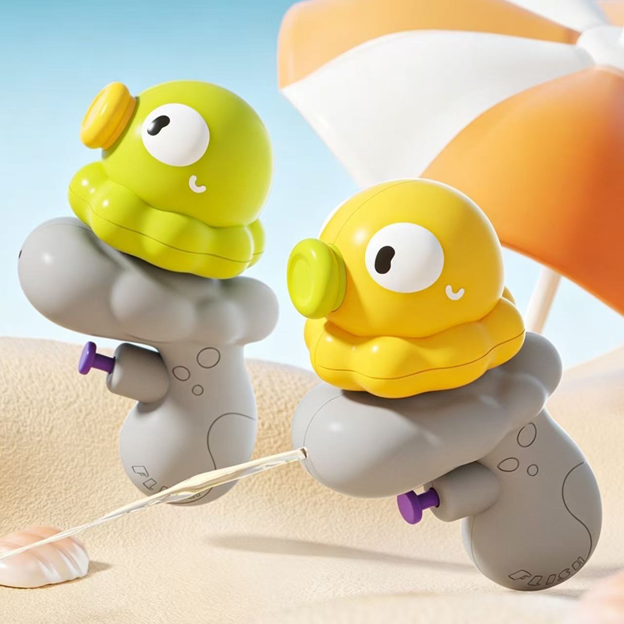 9PC-Fruit & Vegetable Mini Water Gun