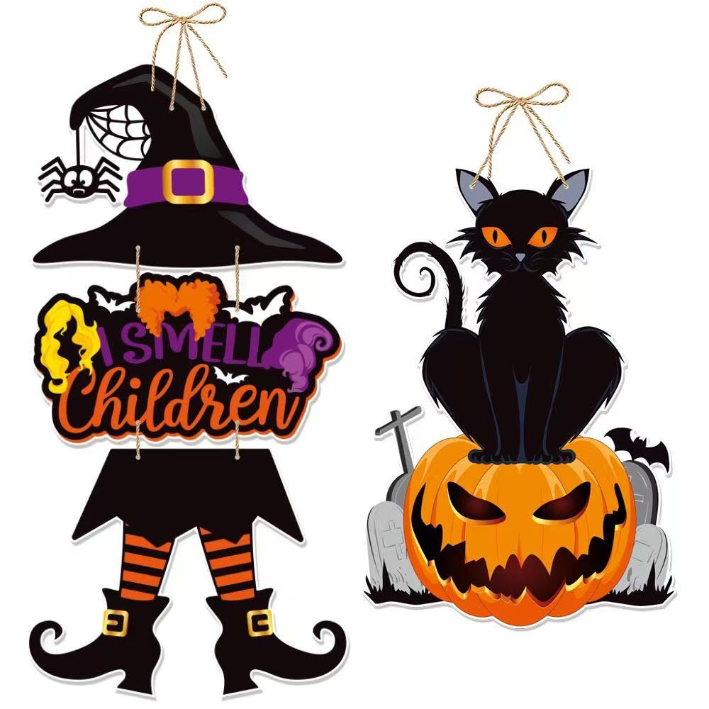 Halloween Door Hanger Decoration-7PC